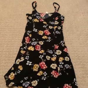 floral mini dress